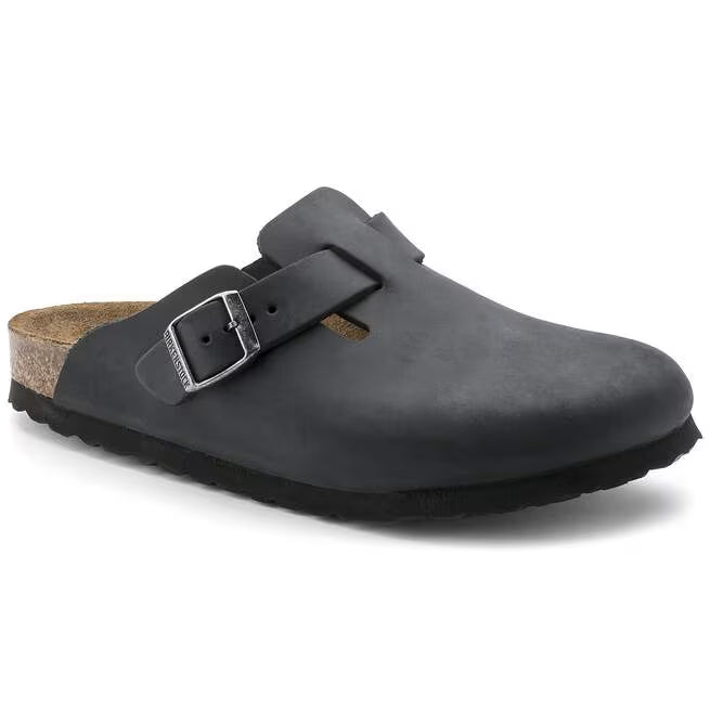 Birkenstock Boston Pelle oliata